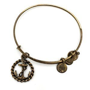 Alex And Ani Nautical Anchor Charm Bangle